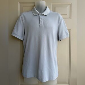 Lululemon Polo Shirt Light Blue Live in Practice Performance Polo No Size Tag M